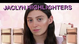 'Jaclyn Cosmetics Accent Light Highlighters - [Swatches]'
