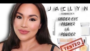 'JACLYN COSMETICS COMPLEXION POWDERS!!!! Under Eye Primer & All Powders Tested! Do They Work?'
