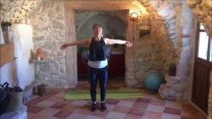 'Cours de Gym Douce Renforcement Musculaire avec Yoga Pilates et Gainage.'