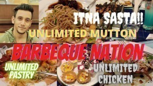 'Barbeque Nation Buffet Kolkata 2021| Unlimited Mutton, Chicken, Pastry | Cheap Price | Pallab Vlogs'