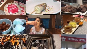 'BarbequeNation vlog in tamil | Erode | Prishaanitha | Barbique nation | unlimited buffet'