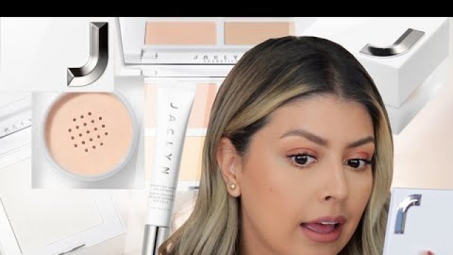 'NEW HOLY GRAIL?! REVIEWING THE NEW JACLYN COSMETICS PREP+SET COLLECTION ON MY DARK CIRCLES