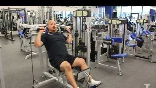 'Seated Shoulder Press Machine Tutorial (DT)'