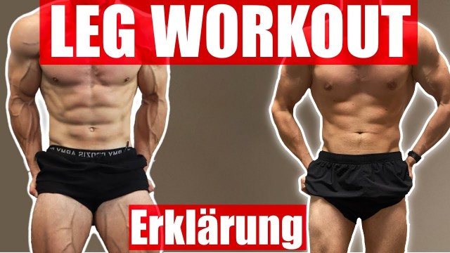 'Sascha Huber\'s Leg Workout Erklärung und Alternativen!'