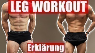 'Sascha Huber\'s Leg Workout Erklärung und Alternativen!'