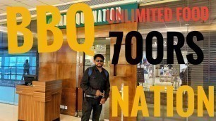 'Barbeque Nation UNLIMITED Food Under700Rupees|BBQ Nation|Best Buffet In Raipur Chhattisgarh| DSVlogs'