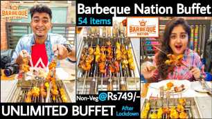 'BARBEQUE NATION KOLKATA BUFFET | Best UNLIMITED BUFFET After Lockdown | Just FATAFATI !'