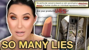 'JACLYN HILL LIPSTICKS WERE TESTED ON ANIMALS?!'