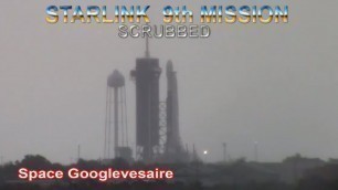 SpaceX Falcon9 Launch & Landing | Starlink-9 & BlackSky Mission | SCRUBBED
