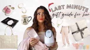 'LAST MINUTE GIFTS FOR HER! For your bestie, your mom, the fitness babe, + my personal wish list!'