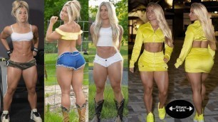 'Female Fitness Motivation | Carriejune Anne Bowlby @misscarriejune - Fitness Babe From USA | 2021'