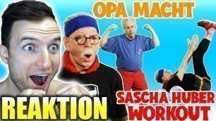 'Opas machen ein Sascha Huber Workout - Oma Geht Steil 