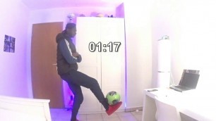 'freestyle avec ballon'