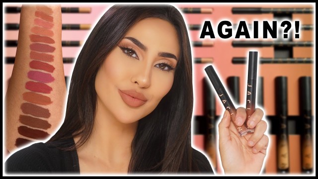 'JACLYN COSMETICS POUTSPOKEN LIQUID LIPSTICKS REVIEW + Swatches! | BrittanyBearMakeup'