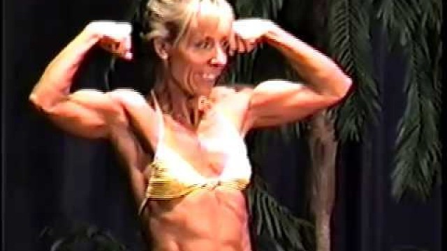 'Mature Muscle Woman FBB Fitness'