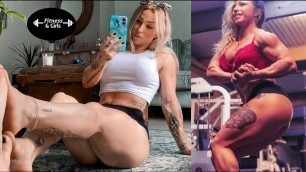 'Female Fitness Motivation - @missbiancanicole Beautiful Tattooed and Pierced Fitness Babe From GB 