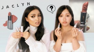 'We tried JACLYN HILL Lipsticks !!! OMG !!!'