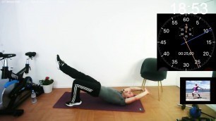 '15 min Level 2 / Gainage Posture Statique David FITNESS LIVE'