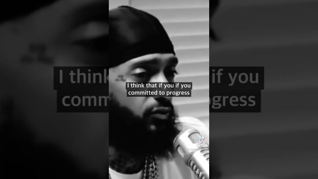 'Nipsey Hussle on Programming Your Mind for Success (MUST WATCH!!!) #shorts'