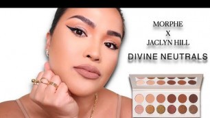 'MORPHE X JACLYN HILL DIVINE NEUTRAL PALETTE | Full Face Morphe & Jaclyn Cosmetics'