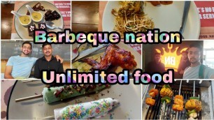 'Barbeque nation dehradun (Eating unlimited food) Dehradun best restaurant'