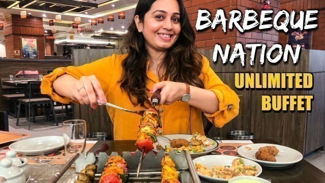 'BARBEQUE NATION BUFFET in Mumbai w/ @Golgappa Girl | Includes Buffet Tips & Tricks'