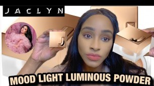'JACLYN COSMETICS BEAM HIGHLIGHTER AND MOOD LUMINOUS POWDER FIRST IMPRESSION! #jaclyncosmetics'