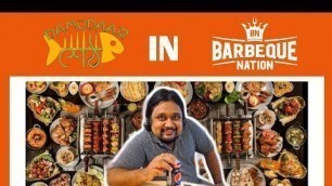 'Barbeque Nation || Lake Mall || Unlimited Buffet Lunch || Kolkata || Bangla Food Vlog ||'
