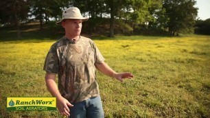 'Using a RanchWorx Aerator To Boost wanted grasses production'
