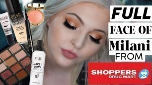 'FULL FACE USING MILANI FROM SHOPPERS DRUG MART'