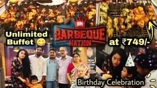 'Barbeque Nation Buffet Siliguri UNLIMITED FOOD & KABAB Best Buffet After Lockdown #Siligurifoodvlog'