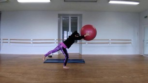 'Pilates avec  Ballon #3 , Renforcement musculaire avec Ali'