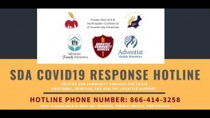 'Covid19 Response Crisis Hotline'