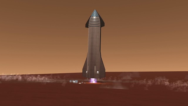 SpaceX Mars Mission Returns to Earth