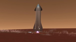 SpaceX Mars Mission Returns to Earth