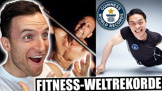 'Die krassesten Fitness-Weltrekorde - Guinness World Records | Sascha Huber Reaktion'
