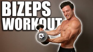 'Schnellster Muskelaufbau für den Bizeps | Workout im Hypertrophiebereich'