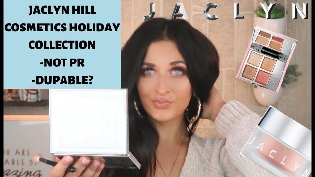 'NEW JACLYN HILL COSMETICS FLASH HIGHLIGHTER PALETTE REVIEW | JACLYN HILL HOLIDAY 2019| DUPES?'