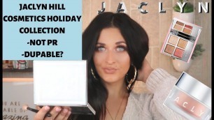 'NEW JACLYN HILL COSMETICS FLASH HIGHLIGHTER PALETTE REVIEW | JACLYN HILL HOLIDAY 2019| DUPES?'
