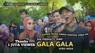 'RHOMA IRAMA HARUS NONTON VIDEO INI GALA GALA VERSI INDIA | NIA DIRGHA Ft. FEBRI IRAMA DOPANG'
