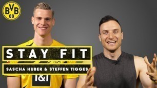 'Stay fit - with Steffen Tigges & Sascha Huber | 10 Min HIIT Workout | Episode 16'