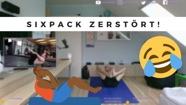 'Lappen macht Sascha Huber 7 Minuten Sixpack Workout für Zuhause - Extrem Effektiv!