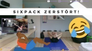 'Lappen macht Sascha Huber 7 Minuten Sixpack Workout für Zuhause - Extrem Effektiv! 