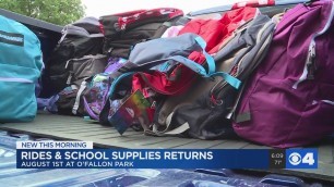 'Local man hosting drive-up event to hand out school supplies, motivate kids'