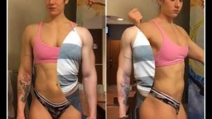 'FITNESS BABE NATASHA AUGHEY SEXY COMPILATION'