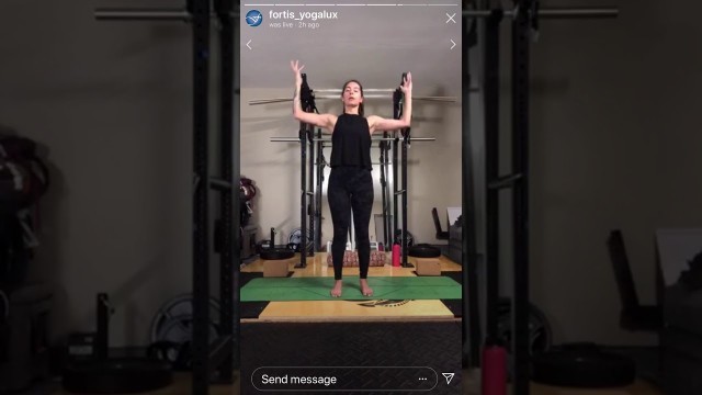 'LUX Sunset Yoga with Breana - At Home Workout - 5/6/2020 - Fortis Fitness & YOGALUX'