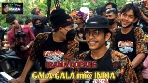 'HEBOH PEMAIN BELAKANG MENDENGAR LIRIK INDIA DI LAGU GALA-GALA NIA DIRGHA Ft FEBRI COVER IRAMA DOPANG'