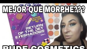 'RUDE COSMETICS RESEÑA DUPE DE LA PALETA DE JACLYN HILL'