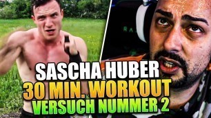 'Habe ICH MICH beim SASCHA HUBER WORKOUT VERBESSERT? | Fitness Challenge #03'