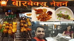 'Barbeque Nation Unlimited Buffet | Barbeque Nation Chinchwad Pune | Pune Food Vlog | VlogGoals'